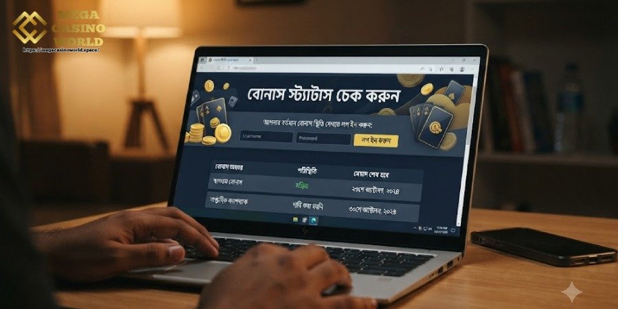 বোনাস স্ট্যাটাস চেক করুন বোনাস স্ট্যাটাস চেক করুন