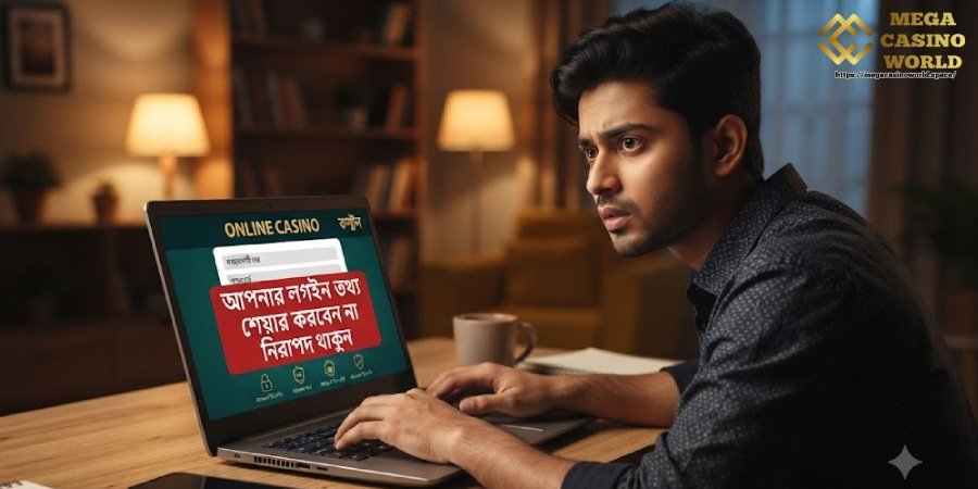 লগইন তথ্য কাউকে দেবেন না লগইন তথ্য কাউকে দেবেন না