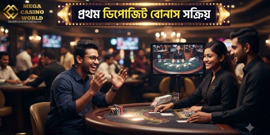 প্রথম ডিপোজিটে বোনাস সক্রিয় প্রথম ডিপোজিটে বোনাস সক্রিয়