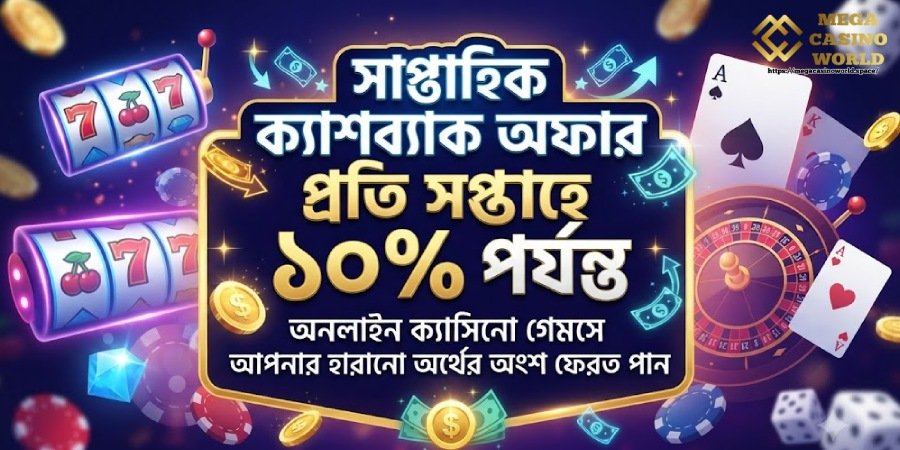 বিশেষ সাপ্তাহিক ক্যাশব্যাক বিশেষ সাপ্তাহিক ক্যাশব্যাক